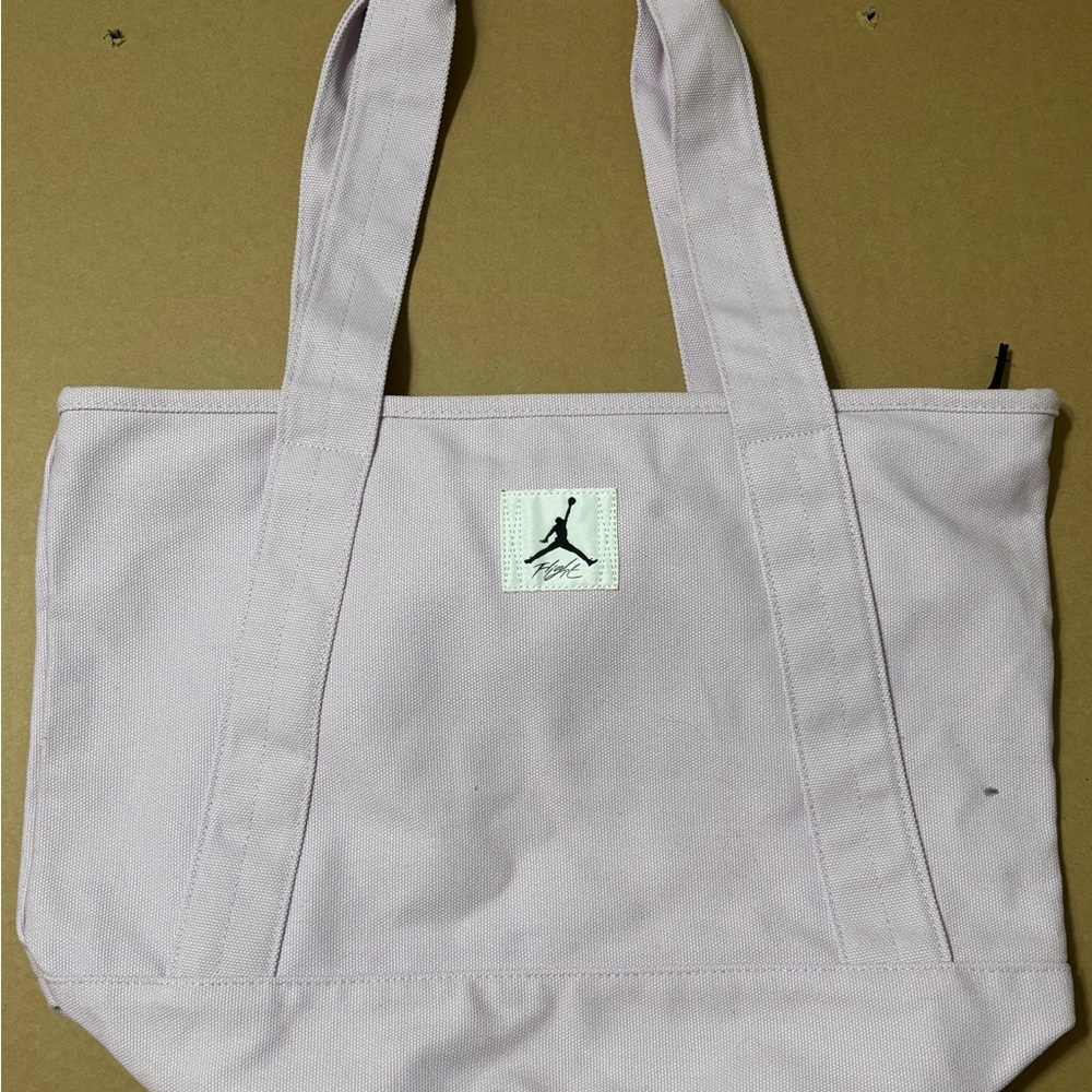 Light Pink Tote Bag with Logo / Flight